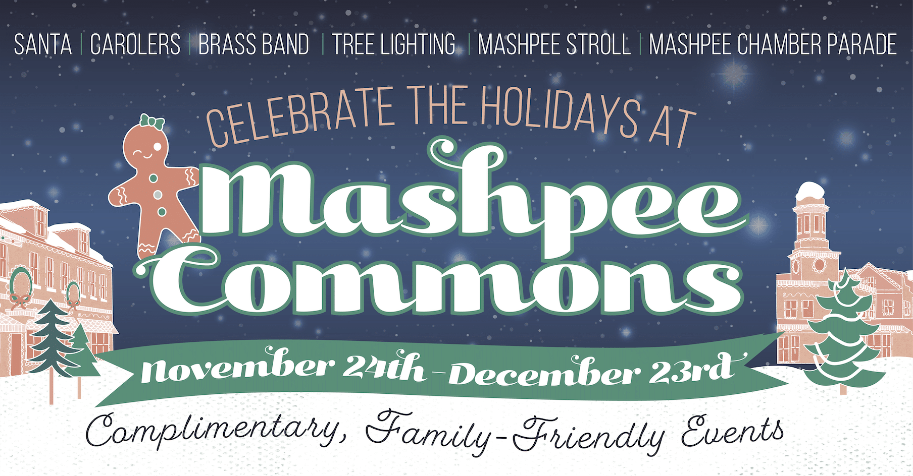 Celebrate the Holidays at Mashpee Commons - Mashpee Commons